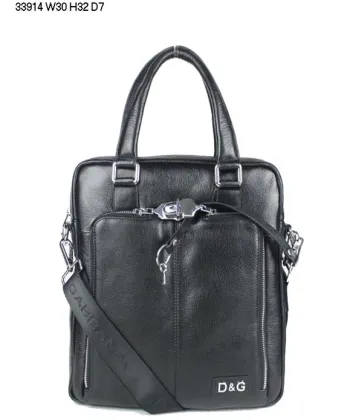 Top quality AAA replica D&G men's bag, men's business bags replica D&G, real leather bags for men wholesale and retail online