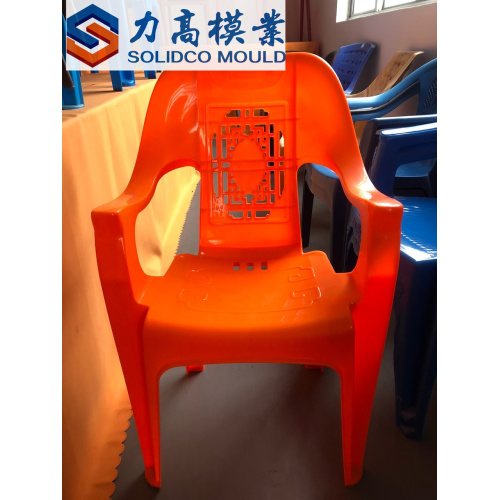 New design custom Plastic Armrest Chair Mould