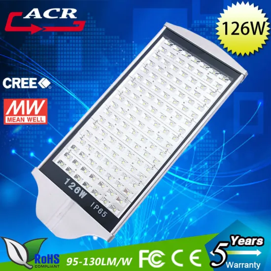 On sale waterproof 126w led street light flat board shape