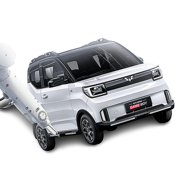 2024-2025 In Stock New 4-Seats EV Car: Smart Electric China New Arrival Wuling MINI EV with Cheap Price and Electronic Knob Shift