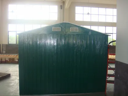 Colorful 8 X 8 Medium Apex Metal Shed