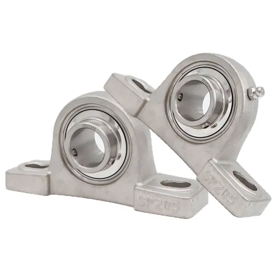 High-Quality UC204, UC205, UC206, UC207, and UC208 Stainless Steel Pillow Block Ball Bearings