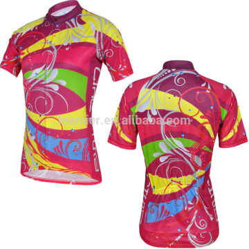 Breathable fashion women cycling top