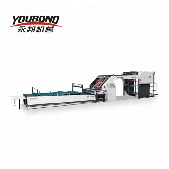 High Accuracy Automatic Cardboard/Corrugated Paper Pasting Laminator Machine
