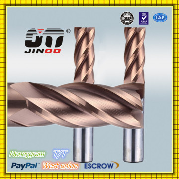 CNC High Precision Tungsten Carbide Square End Mill Cutter