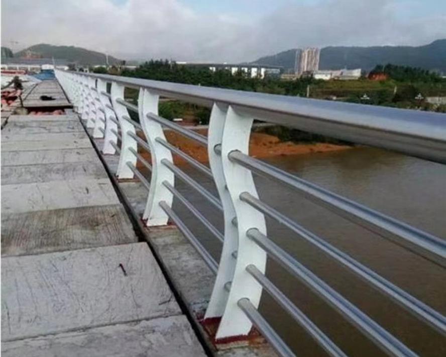 Barrera decorativa de seguridad del paisaje de la barandilla del puente