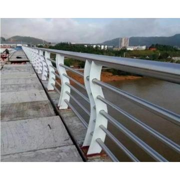 Barrera decorativa de seguridad del paisaje de la barandilla del puente