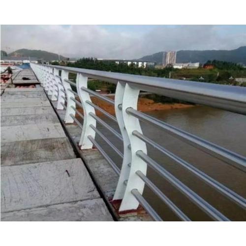 Barrera decorativa de seguridad del paisaje de la barandilla del puente