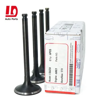 1-12551139-0 Engine Intake Exhaust Valve for ISUZU 6BG1