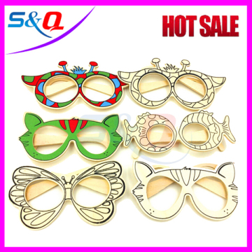Hot Sale Cheaper Cardboard Toy Eyeglasses Framed kids sunglasses