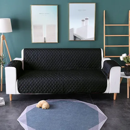 Microfiber Fabric Waterproof Love Seat Sofa Cover