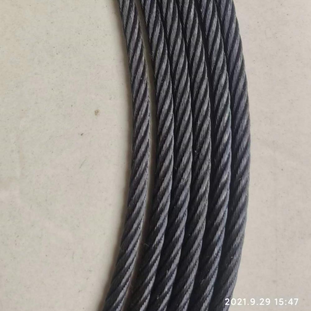 Blackened Steel Wire Rope 03