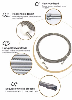 tungsten wire rope