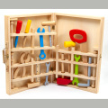 Tren juguete de madera, pista de juguete de madera, marcas de juguetes de madera