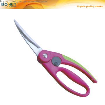 S510011 New Stainless Steel Poultry Shears in Double Injection Handle