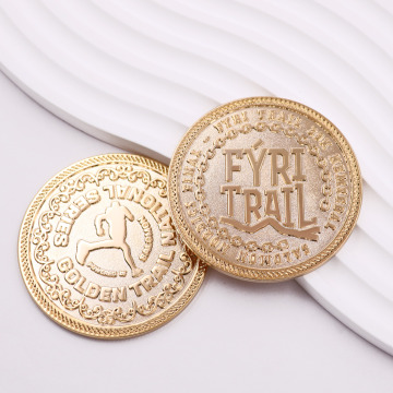 Customizable Double-Sided Metal Game Coin