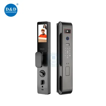 Face Recognition Fingerprint Remote Control Smart Door Lock