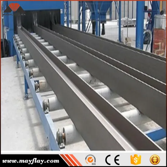 MAYFLAY Shot Blasting Machine / Sandblasting Booths For Steel Parts