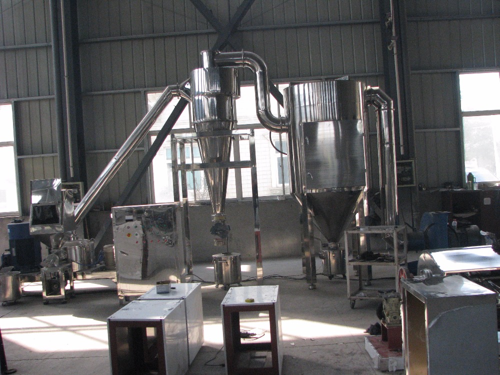 GF-350 Automatic Hammer Mill Chinese Medicine Herb Powder Machine