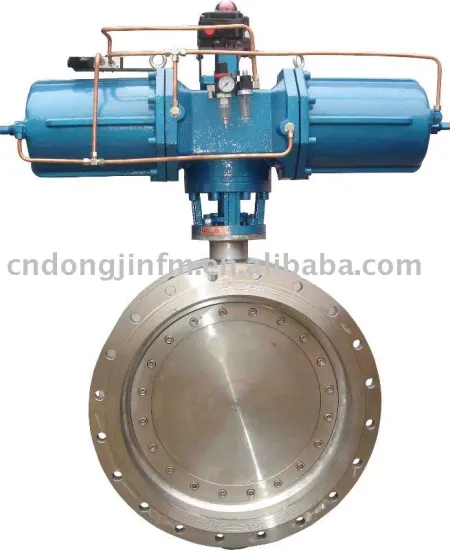 Pneumatic butterfly valves