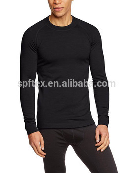 Jersey knit bamboo merino base layer