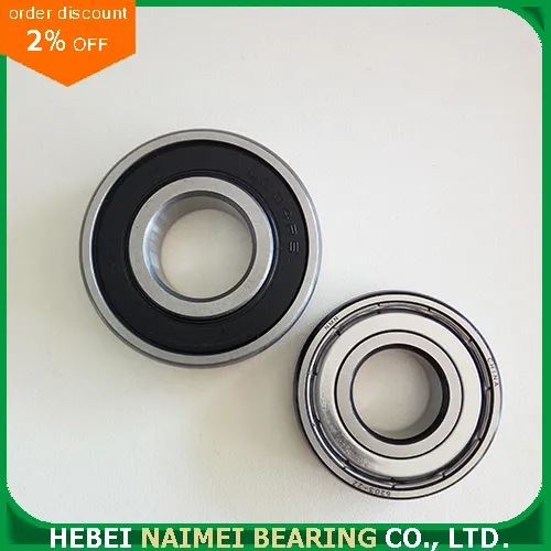 6003-ZZ two non-contact metal shielded ball bearing