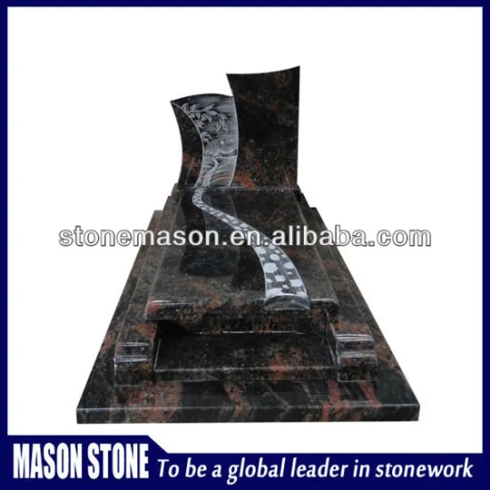 Engraving Aurora granite headstone