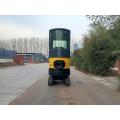 mini excavator OCE10 1ton with closed cabin