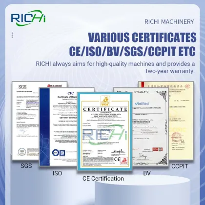 RICHI Complete Floating Aquatic Feed Production Line Supplier