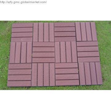 Wood Fiber, WPC Flooring, Outdoor Floor, Decking