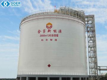 Flat Bottom Cryogenic LNG Storage Tank ASME Standard