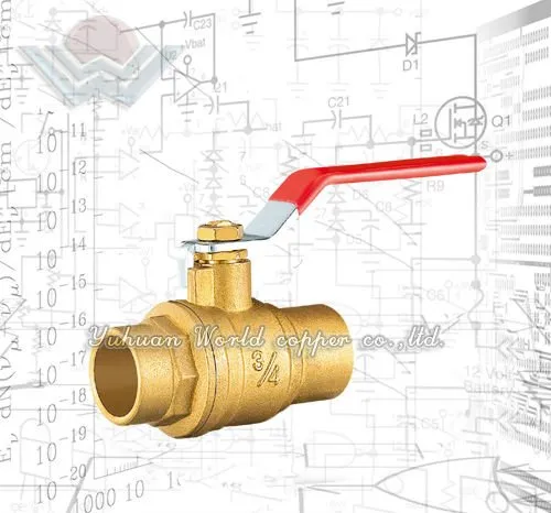 WD-2102 America Style Brass Ball Valve