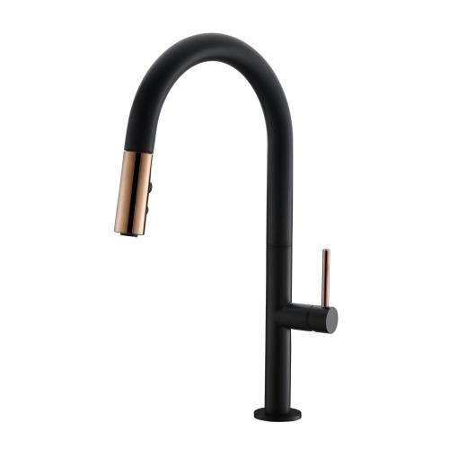 Pull Out Kitchen Faucets Single Lever Brushed Pull Out Kitchen Faucets Supplier