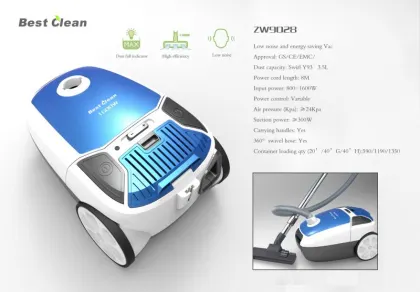 Best Clean Household Bagged Canister Vacuum Cleaner JIA ZW9028