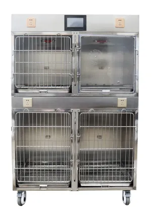 High Quality Veterinary Medical Stainless Steel Animal Cage