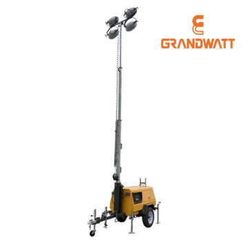 4*1000W metal halide lamp mobile light tower