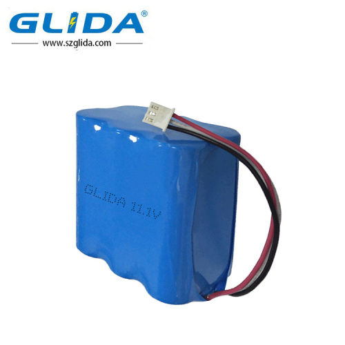 Rechargeable 3s2p 18650 li ion battery pack 11.1V 5200mah for toys