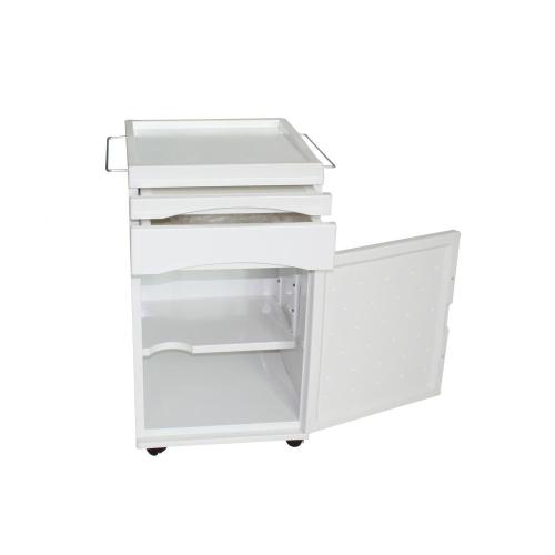 Steel Bedside Cabinet ABS and Steel Cabinet For Hospital Factory