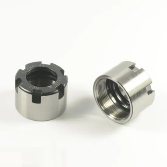 Types and Specifications of ER Collet Nuts for CNC Machines: ER16A, ER25M, ER32UM