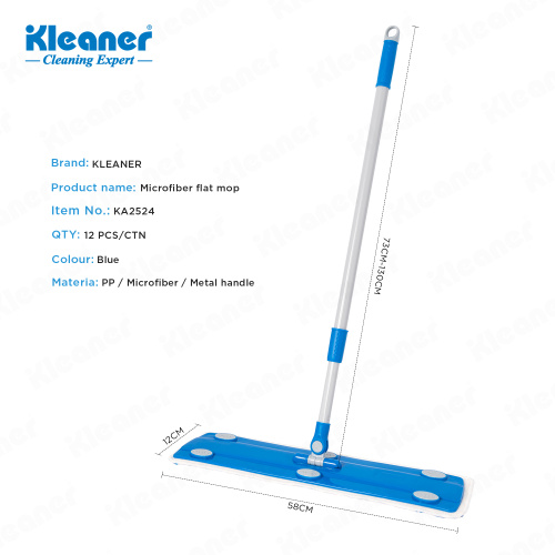 KA2524 Esfregona de piso plano Kleaner 58cm