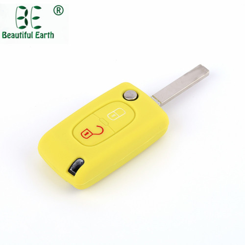 Silicone Peugeot 207 Key Cover For Car