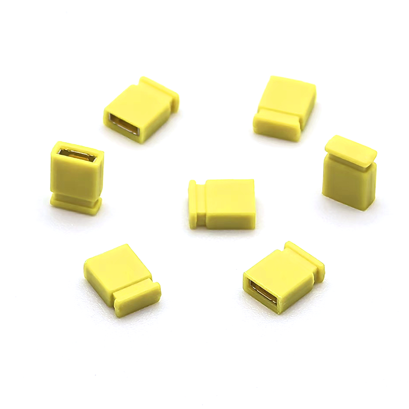 2.54 Fireproof Yellow Closed Circuit Cap Short Circuit Cap