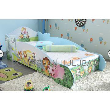 Fashionable  cartoon animal picture bed for kids