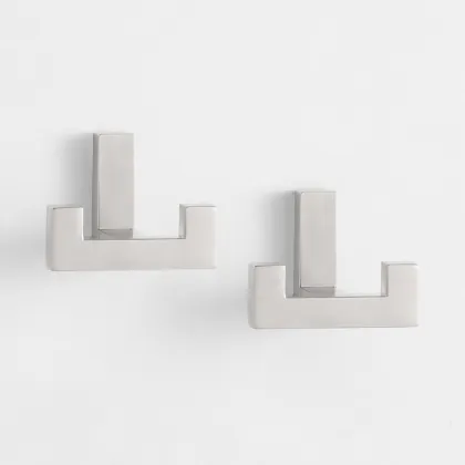 DailyBright Chromium Coated Hooks, Coats Hooks, Vests Hooks, Clothes Hangers, Hanging Rods, Garment Racks, and Closet Organizers