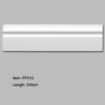 High Density Plain Skirting Baseboard 100mm