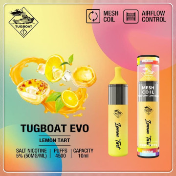 Tugboat Evo 4500 Puffs Device Device Italy