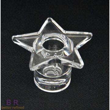 Glass Star Based Tealight