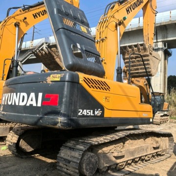 Original Used 22 Tons Hyundai R225VS Crawler Excavator - No Dismantling No Repair Second-Hand Equipment with Real Shots