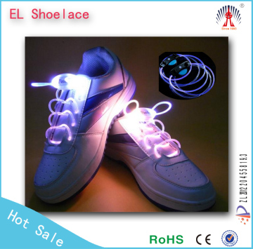 2016 Popular Item 7 colors Flashing Led Shoelaces Luminescent LED Flashing Shoelace