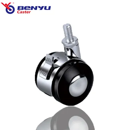 Alloy Swivel Brake Casters Furniture Bookcase Wheel